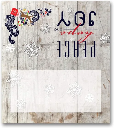 Vista 10 de Stonehouse Collection Tarjetas de lugar de Navidad para coches y árboles, 25 tiendas de campaña de Navidad, tarjetas de lugar (coche y árbol)