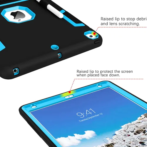 Vista 7 de BENTOBEN Funda para iPad de 9ª generación, funda para iPad de 8ª generación, funda para iPad de 7ª generación, iPad 10.2 2021/2020/2019, funda
