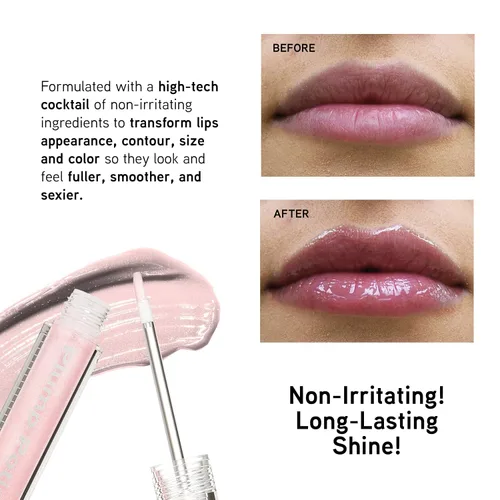 Vista 10 de Physicians Formula Plump Potion Extensión de color de cóctel para rellenar el labio sin agujas, Pink Rose Potion, 0.1 onzas