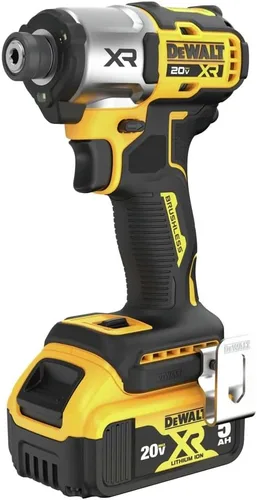 Vista 3 de DEWALT Taladro de Impacto 20V MAX, Inalámbrico, 3 Velocidades, 2 Baterías y Cargador Incluidos (DCF845P2)