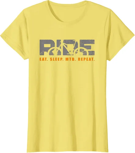 Vista 40 de Bicicleta de montaña - Camiseta MTB vintage Negro