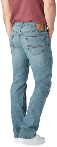 Vista 3 de Signature by Levi Strauss & Co. Gold Label Jeans flexibles de ajuste relajado para hombre