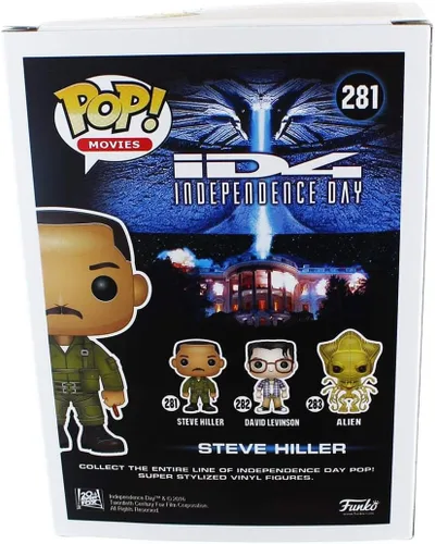 Vista 3 de Funko POP Movies: Día de la Independencia - Figura de acción de Steve Hiller