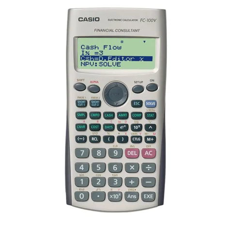 Vista 3 de Calculadora Financiera Casio FC-100V