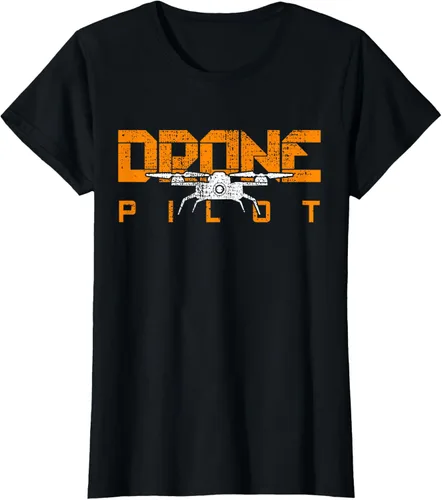 Vista 38 de Drone Life Pilot Quadcopter Gift RC Camiseta Negro