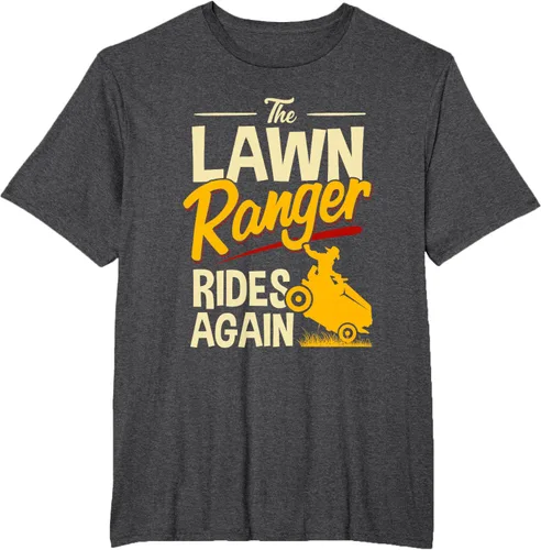 Vista 20 de The Lawn Ranger Rides Again - Camiseta de corte de césped Azul Marino