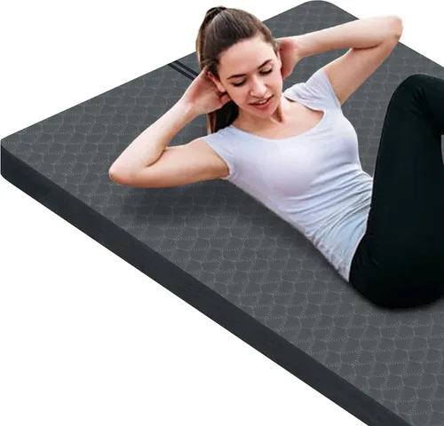 Vista 33 de nuveti Tapete Grande para Ejercicios - Tapete de Yoga de 15mm/20mm/30mm de Grosor Tapete de Ejercicios para Fitness, Yoga, Pilates, Estiramientos