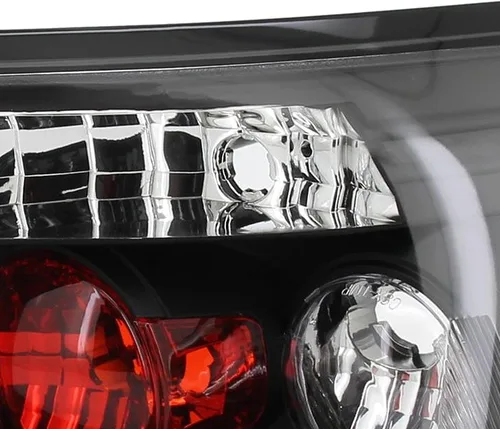 Vista 7 de SPEC-D TUNING - Luces traseras negras compatibles con Honda Civic Coupe 2 puertas 2006-2011, conjunto de izquierda + derecha