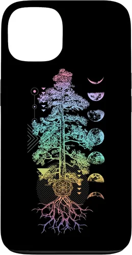 Vista 7 de Tree of Life Phases of The Moon Yoga Chakra Gift Case for iPhone 17