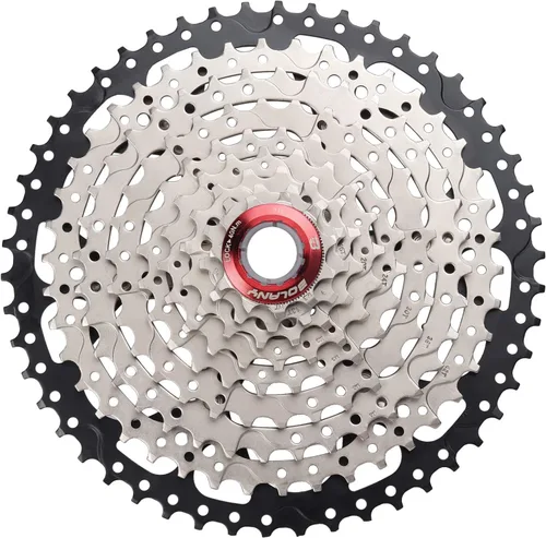 Vista 13 de BOLANY Cassette de 8/9/10 velocidades 11-25T/32T/36T/40T/42T/46T/50T apto para bicicleta MTB, bicicleta de carretera, casete ligero, compatible