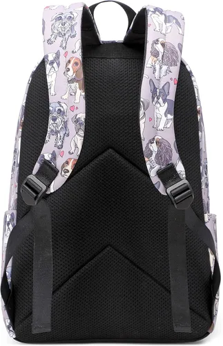 Vista 4 de Wadirum Mochila ligera para libros escolares para niños