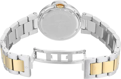 Vista 4 de Christian Van Sant CV0233 - Reloj de cuarzo para mujer con correa de acero inoxidable, dos tonos, 16 (modelo CV0233)