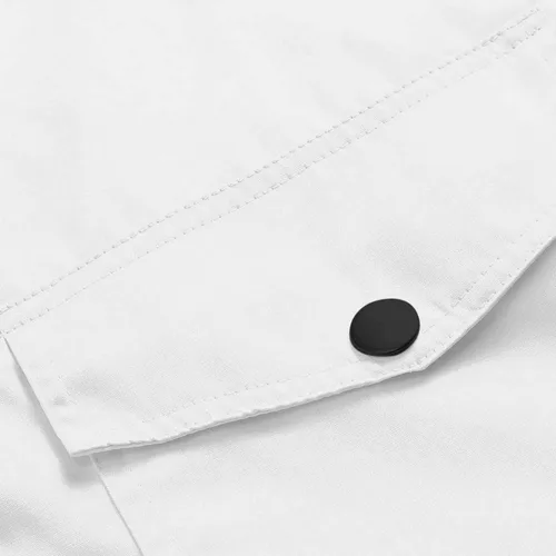 Vista 2 de SNKSDGM Abrigos para mujer impermeable con capucha rompevientos para exteriores gabardina ligera Blanco