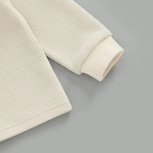 Vista 3 de CIYCUIT Conjunto de sudadera de manga larga y pantalones para bebé niño pequeño