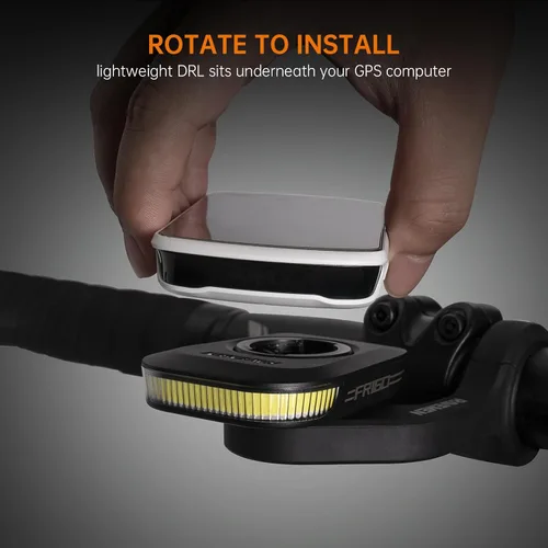 Vista 2 de RAVEMEN FR300/ FR160 Compatible with Garmin Bike Computer
