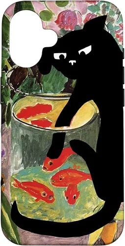 Vista 32 de Matisse's Goldfish and A Cat Case for iPhone 17