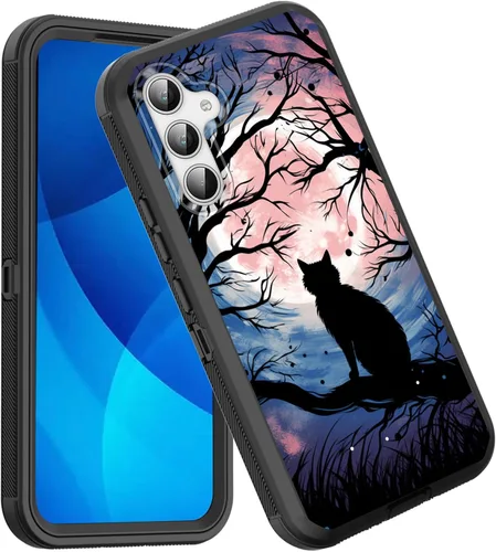 Vista 68 de Funda para Galaxy A14 5G, a prueba de golpes, 3 capas, protección de cuerpo completo, resistente, de alto impacto, para Samsung Galaxy A14 5G de 6.6