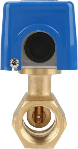 Vista 8 de Oumefar Interruptor de control de paleta de flujo de agua líquida, 1 unidad 5.2-23L/minuto válvula eléctrica estable de agua interruptor de flujo