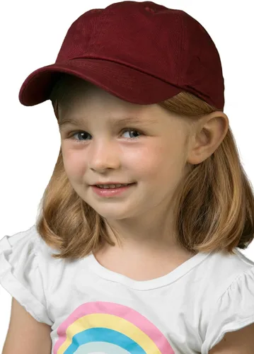 Vista 3 de Funky Junque Gorra de béisbol de algodón lavado de perfil bajo para niños