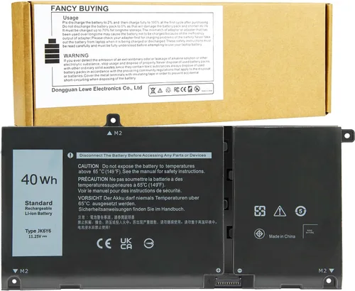Vista 16 de 97Wh X8VWF CJ2K1 4XKN5 DKNKD Batería para portátil Dell Latitude 14 Rugged 5404 5414 E5404 Extreme 7404 7414 E7404 Serie P45G P45G001 P45G002 P46G