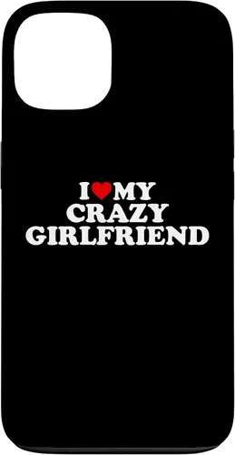 Vista 7 de Ich Liebe Meine verrückte Freundin GF - Rotes Herz [German Language] Case for iPhone 17