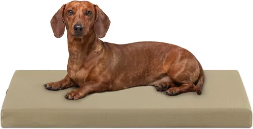 Vista 24 de K9 Ballistics Cama ortopédica Ripstop resistente – Almohadilla duradera para perrera con funda lavable para perros grandes, 41 x 27 pulgadas se azul