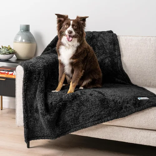 Vista 15 de PetAmi Manta de felpa suave para perros y gatos, pequeña de 24 x 32