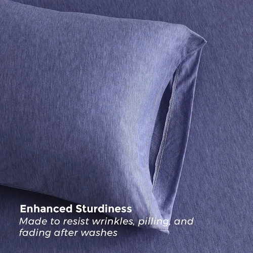 Vista 12 de Pure Bedding Juego de Sábanas Twin - Sábanas de Cama de Microfibra Ultra-Suave 1800 - Doble Cepillado - Bolsillos Profundos - Ajuste Fácil - Extra
