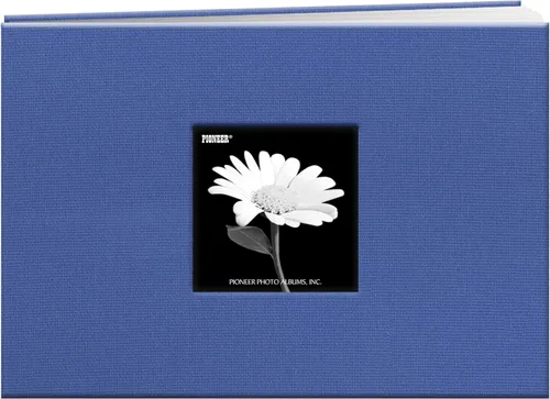 Vista 31 de Pioneer Libro de Memoria con Marco de Tela Frontal Postbound de 5 por 7 Pulgadas, Rojo Manzana