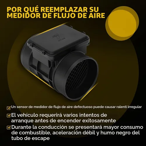 Vista 2 de Sensor de flujo de aire masivo OCPTY PROTEGE5 para Chevrolet para Tracker