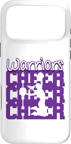 Vista 21 de Warriors Cheer Back to School Cheerleading Spirit P Case for iPhone XR