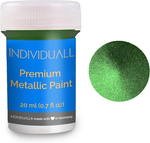 Vista 8 de individuall Juego de pintura acrílica metálica, paquete de 8 (0.7 onzas líquidas), pinturas metálicas multicolor