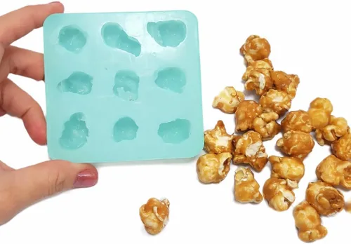 Vista 3 de Molde de silicona para caramelos de caramelo - Molde para hacer velas - Molde de resina - Molde de jabón - Molde flexible realista