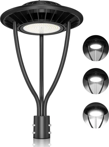 Vista 12 de Luces LED para poste superior con fotocélula, 8700LM, 60W 48W 36W ajustable