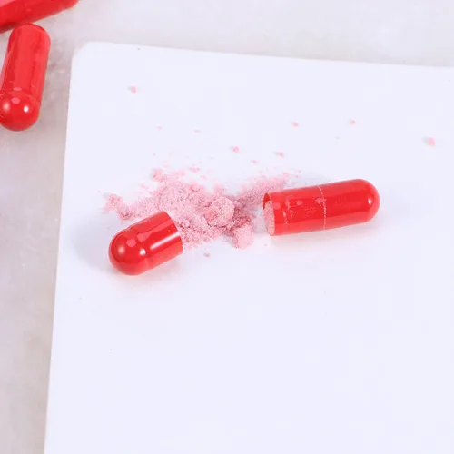 Vista 6 de Happyyami 12 piezas de sangre falsa en polvo de sangre píldora de broma cápsula de sangre falsa juguetes para Halloween accesorios de maquillaje