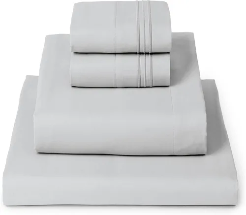 Vista 43 de Mellanni Juego de sábanas Twin XL - Juego de ropa de cama de 4 piezas de la colección icónica, (incluyendo 2 fundas de almohada), bolsillo profundo