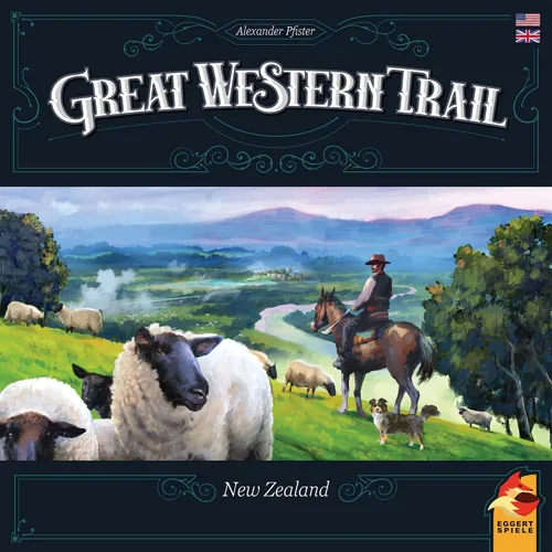 Vista 2 de Great Western Trail - Juego de mesa de Nueva Zelanda - Embárcate en una aventura única de ganado en ganadería! Juego de estrategia para niños