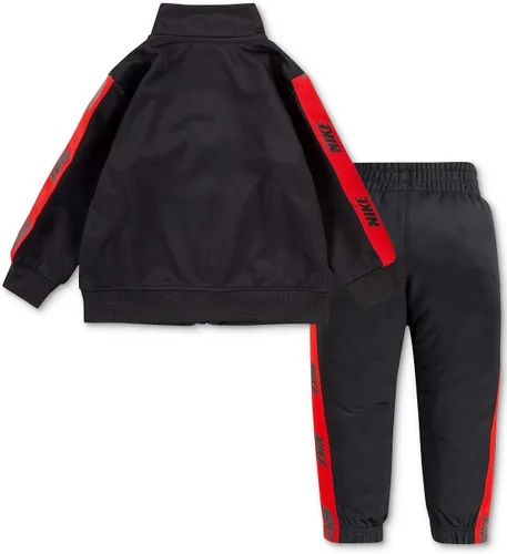 Vista 2 de Nike Conjunto de dos piezas de sudadera con capucha y pantalones con cremallera para bebé niño