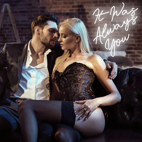 Vista 2 de Letreros de neón con texto en inglés «It Was Always You» para propuesta de boda, letrero de neón grande con luz LED para compromiso, dormitorio