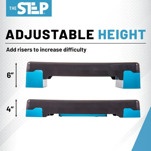 Vista 5 de The Step Aerobic Platforms for Home Workout Steppers for Exercise
