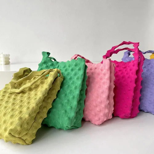 Vista 8 de Bolso Hobo para mujer, bolso de punto, bolso cruzado, bolso de playa, bolso de verano, lindo bolso de noche, bolso de mano 2023