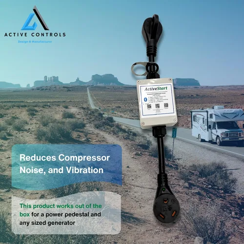 Vista 4 de SoftStart - Arranque suave de 30 amperios para aire acondicionado de autocaravanas - Funciona hasta 2 CA para caravana de 30 amperios con aplicación