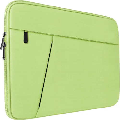 Vista 10 de Funda para portátil de 13-13.3 pulgadas, bolsa protectora para transporte de portátil, bolso para computadora compatible con MacBook Pro de 14 Negro