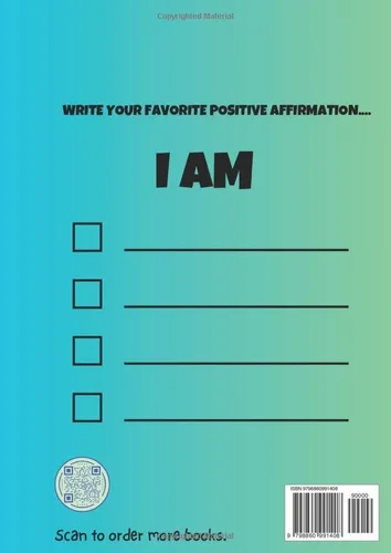 Vista 2 de Positive Affirmations for kids Activity book