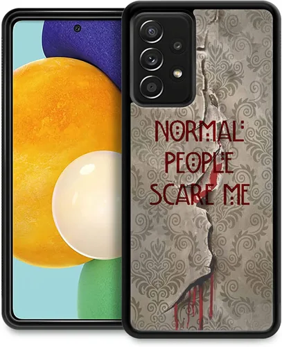 Vista 12 de CARLOCA Funda compatible con iPhone 12 Pro Max, funda de American Horror Story para iPhone 12 Pro Max para niñas y niños, diseño gráfico, a prueba