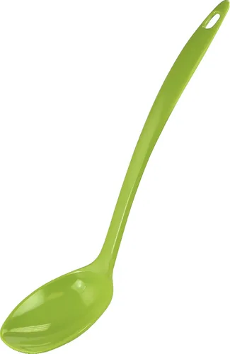 Vista 7 de Reston Lloyd Cuchara de cocina para servir, untar, mezclar, resistente al calor, sin BPA, melamina de 11 pulgadas, utensilio con mango ergonómico