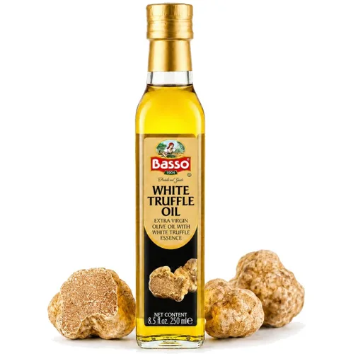 Vista 9 de Aceite de Oliva Extra Virgen con Albahaca para Sumergir y Degustar 8.5 fl oz (250 ml) Aceite de oliva con infusión de albahaca para sumergir