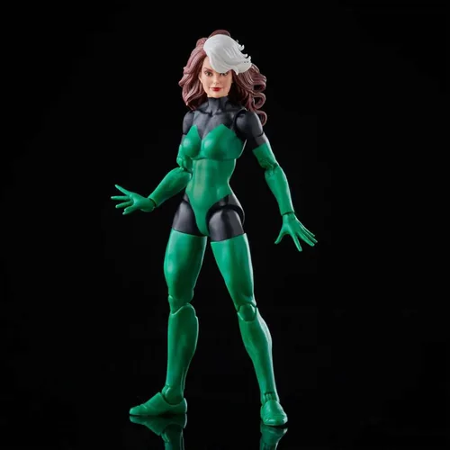 Vista 3 de Marvel Legends Series Marvel's Rogue, Uncanny X-Men Figuras de acción coleccionables de 6 pulgadas, 2 accesorios