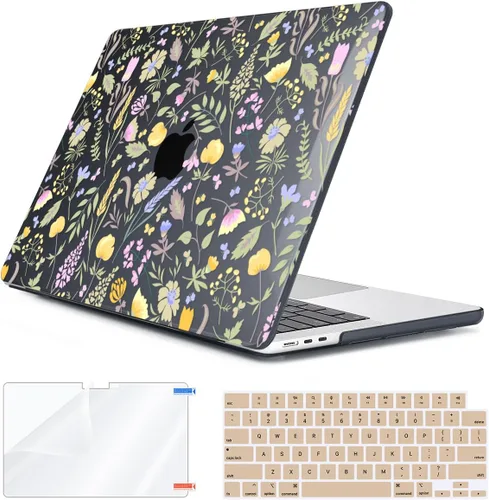 Vista 35 de Compatible con MacBook Air 2026 2025 2024-2022 de 13.6 pulgadas M5 A3449 M4 A3240 M3 A3113 M2 A2681 con Touch ID, carcasa rígida de plástico, hoja