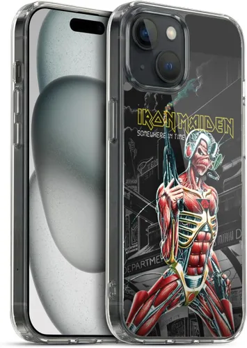 Vista 254 de Head Case Designs Funda de gel suave con licencia oficial de Iron Maiden Brave New World, compatible con Apple iPhone 7 Plus/iPhone 8 Plus Nuevo